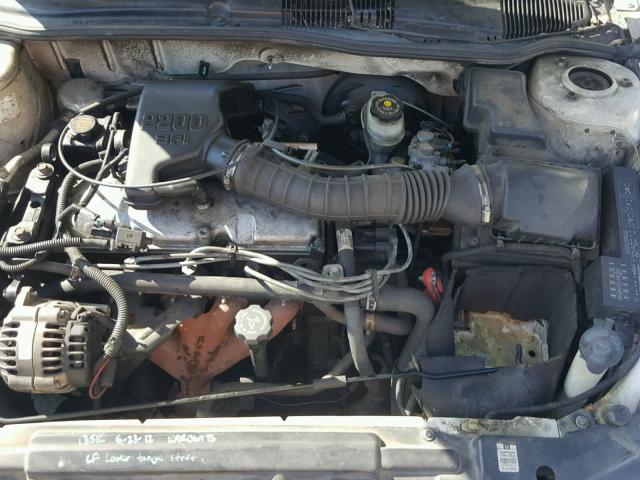 1G1JC1246W7282154 - 1998 CHEVROLET CAVALIER B WHITE photo 7