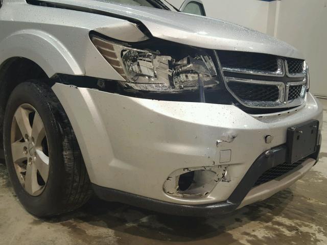 3C4PDCBG8CT150671 - 2012 DODGE JOURNEY SX GRAY photo 9