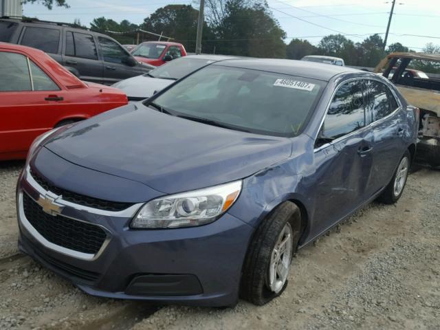 1G11C5SL7EF216117 - 2014 CHEVROLET MALIBU 1LT BLUE photo 2