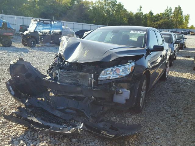 1G11C5SLXFF194504 - 2015 CHEVROLET MALIBU 1LT CHARCOAL photo 2