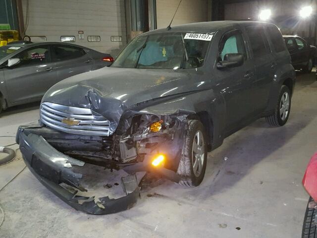 3GNCA13B09S629963 - 2009 CHEVROLET HHR LS GRAY photo 2