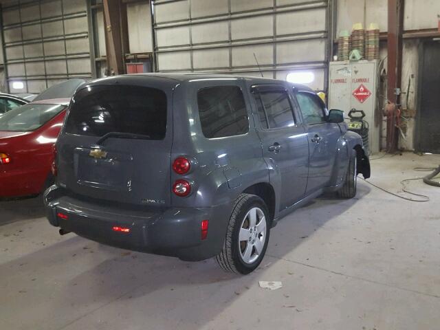 3GNCA13B09S629963 - 2009 CHEVROLET HHR LS GRAY photo 4