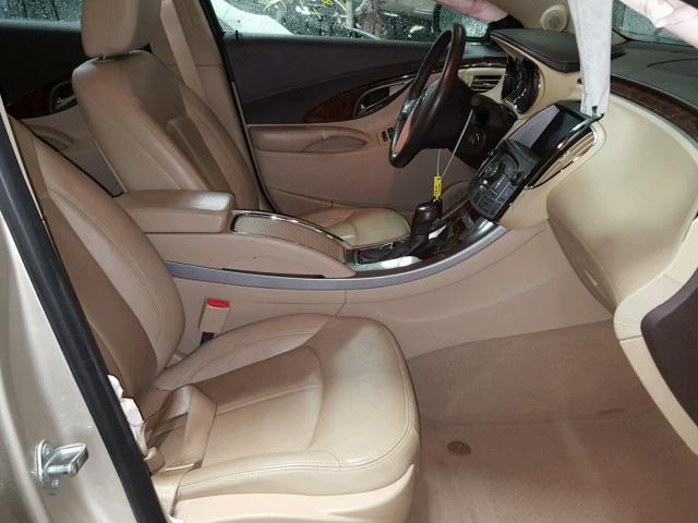 1G4GC5E33DF274412 - 2013 BUICK LACROSSE GOLD photo 5