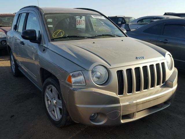 1J4FT47B79D134049 - 2009 JEEP COMPASS SP GOLD photo 1