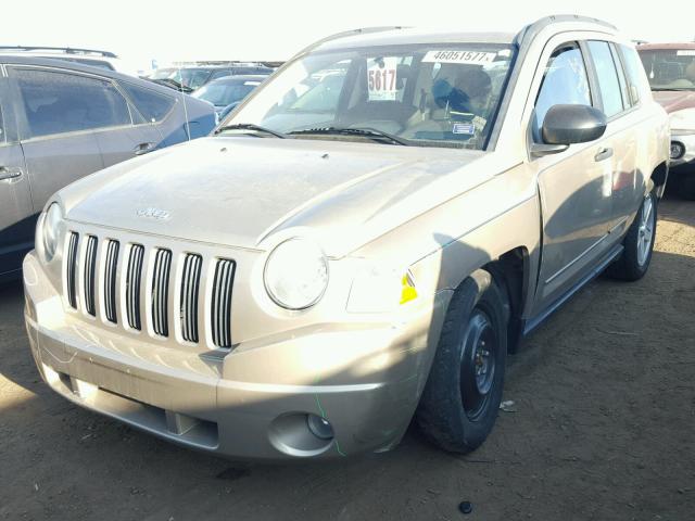 1J4FT47B79D134049 - 2009 JEEP COMPASS SP GOLD photo 2