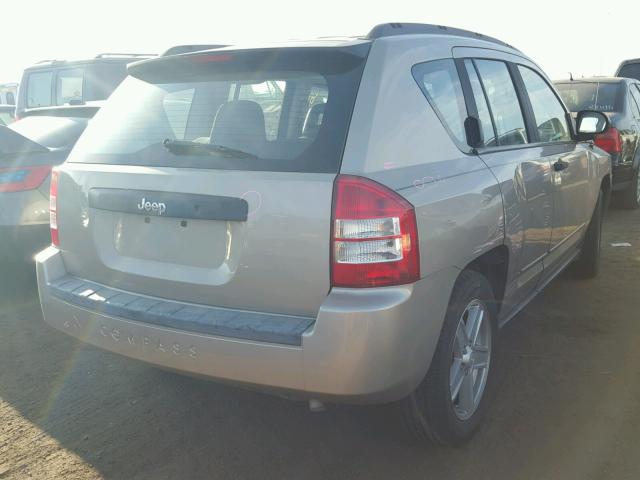 1J4FT47B79D134049 - 2009 JEEP COMPASS SP GOLD photo 4