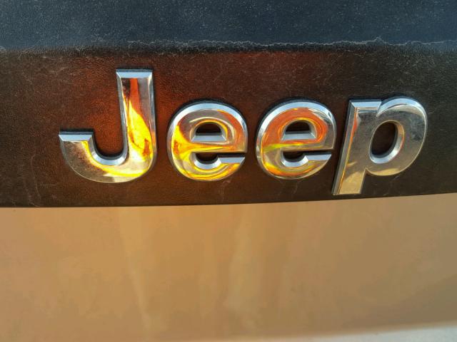 1J4FT47B79D134049 - 2009 JEEP COMPASS SP GOLD photo 9