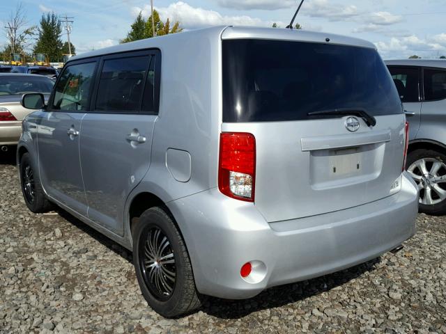 JTLZE4FE6CJ008514 - 2012 TOYOTA SCION XB Plata foto 3