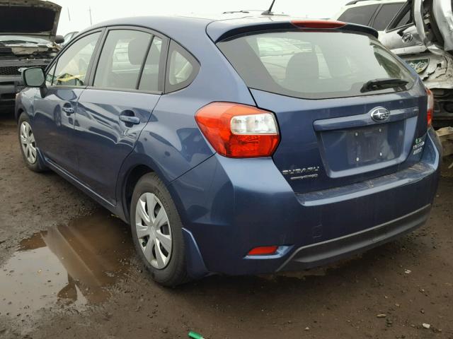 JF1GPAA63CH246748 - 2012 SUBARU IMPREZA BLUE photo 3