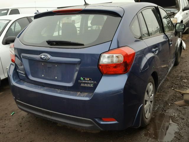 JF1GPAA63CH246748 - 2012 SUBARU IMPREZA BLUE photo 4