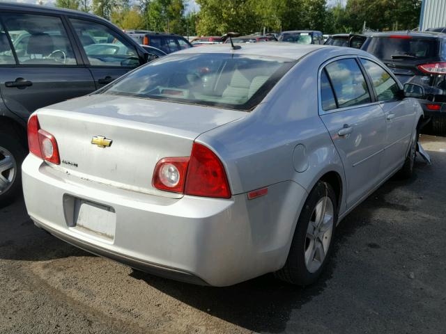 1G1ZB5E14BF242993 - 2011 CHEVROLET MALIBU LS Gümüş foto 4