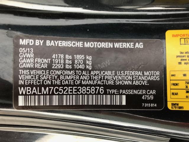 WBALM7C52EE385876 - 2014 BMW Z4 SDRIVE3 BLACK photo 10