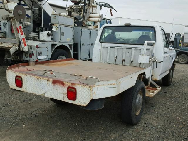 1FTEF25N1NLA48889 - 1992 FORD F250 WHITE photo 4