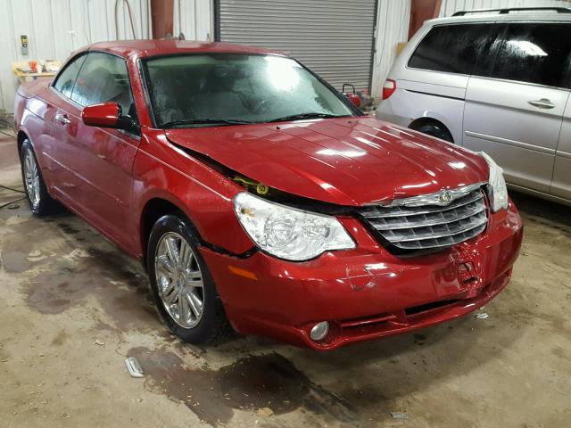 1C3LC65M68N194264 - 2008 CHRYSLER SEBRING LI MAROON photo 1