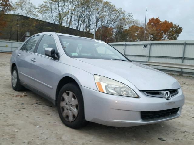 1HGCM56393A140421 - 2003 HONDA ACCORD LX SILVER photo 1