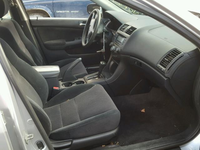 1HGCM56393A140421 - 2003 HONDA ACCORD LX SILVER photo 5