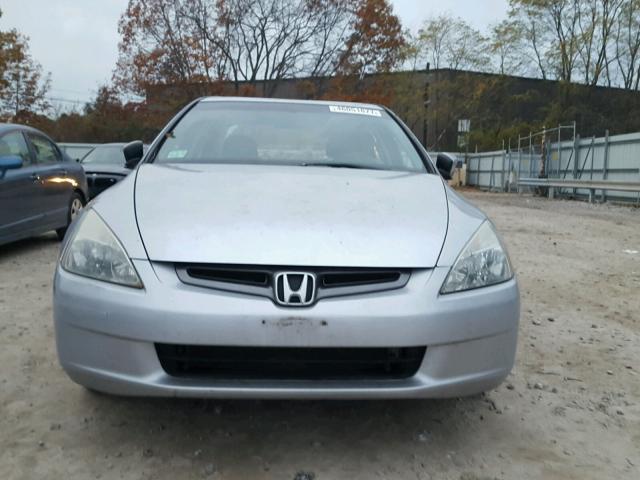 1HGCM56393A140421 - 2003 HONDA ACCORD LX SILVER photo 9