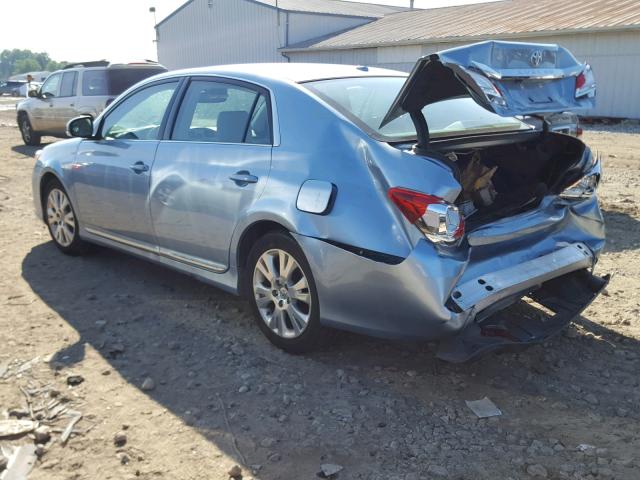 4T1BK3DB3BU423534 - 2011 TOYOTA AVALON BAS BLUE photo 3