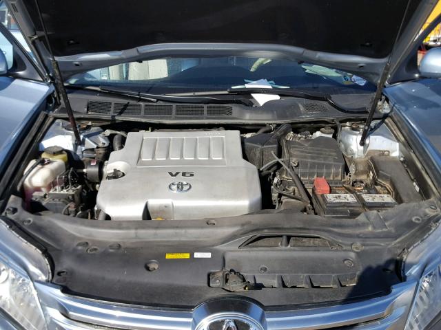 4T1BK3DB3BU423534 - 2011 TOYOTA AVALON BAS BLUE photo 7
