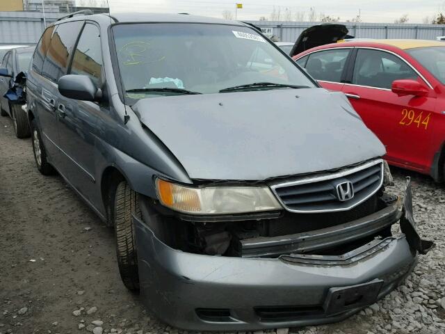 2HKRL18662H573424 - 2002 HONDA ODYSSEY EX GRAY photo 1