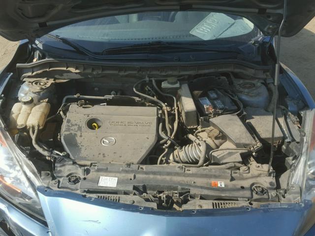 JM1BL1UF8B1388340 - 2011 MAZDA 3 I TEAL photo 7