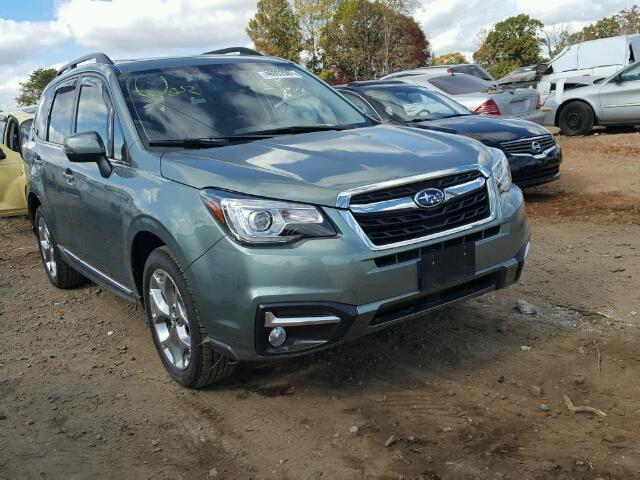JF2SJAWC8HH544287 - 2017 SUBARU FORESTER 2 GREEN photo 1