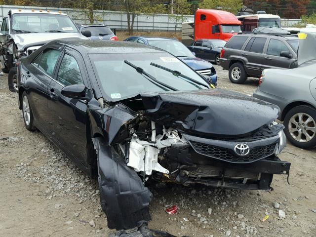 4T1BF1FK5CU118625 - 2012 TOYOTA CAMRY BASE BLACK photo 1