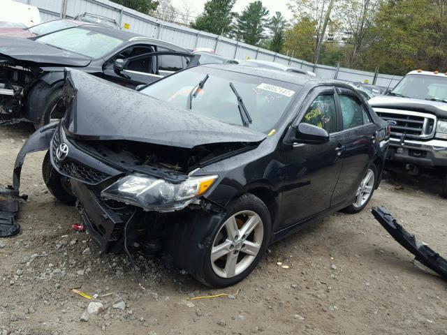 4T1BF1FK5CU118625 - 2012 TOYOTA CAMRY BASE BLACK photo 2