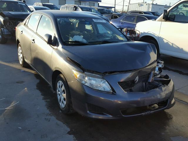 1NXBU4EEXAZ296448 - 2010 TOYOTA COROLLA BA GRAY photo 1