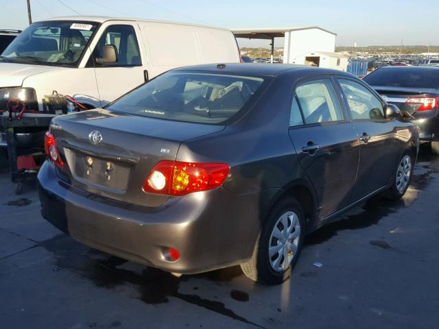 1NXBU4EEXAZ296448 - 2010 TOYOTA COROLLA BA GRAY photo 4