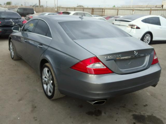 WDDDJ7CB5AA164219 - 2010 MERCEDES-BENZ CLS GRAY photo 3