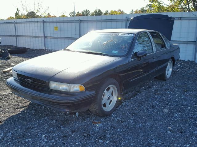 1G1BN52P9RR186978 - 1994 CHEVROLET CAPRICE CL BLACK photo 2