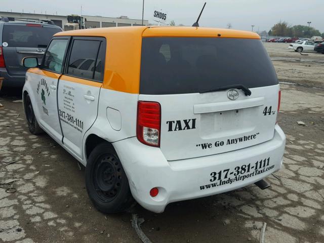 JTLZE4FE5B1122826 - 2011 TOYOTA SCION XB 黄色 照片 3