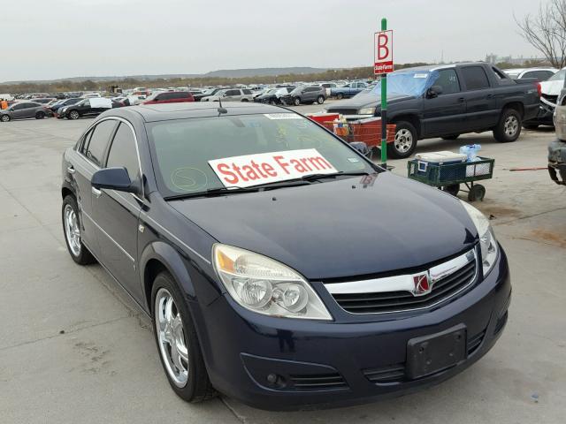 1G8ZV57757F158246 - 2007 SATURN AURA BLUE photo 1