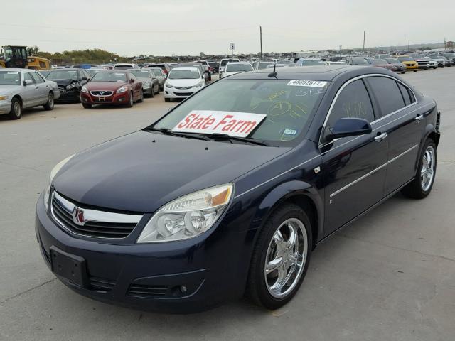 1G8ZV57757F158246 - 2007 SATURN AURA BLUE photo 2