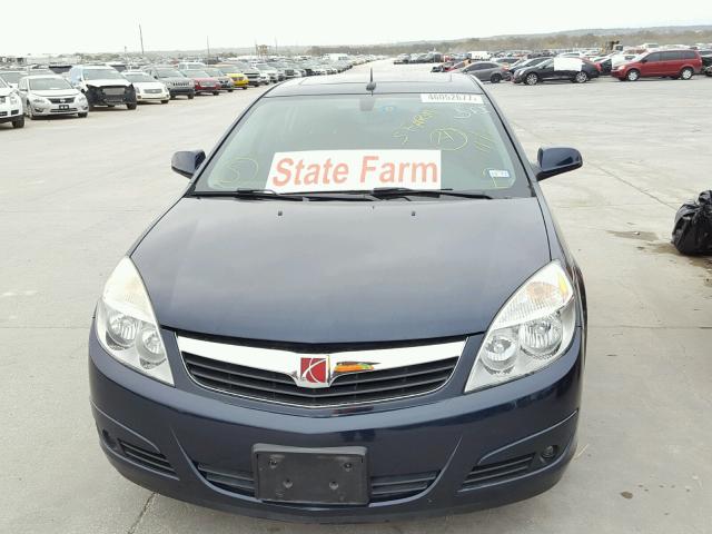 1G8ZV57757F158246 - 2007 SATURN AURA BLUE photo 9