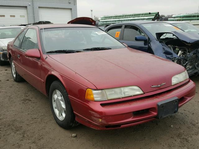 1FAPP6243PH189855 - 1993 FORD THUNDERBIR RED photo 1