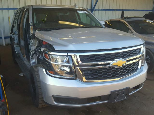 1GNSKDEC2GR290008 - 2016 CHEVROLET TAHOE POLI SILVER photo 1