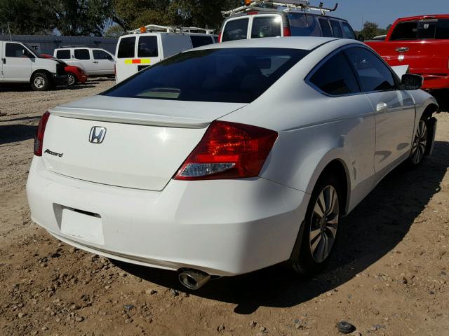 1HGCS1B74BA003621 - 2011 HONDA ACCORD WHITE photo 4