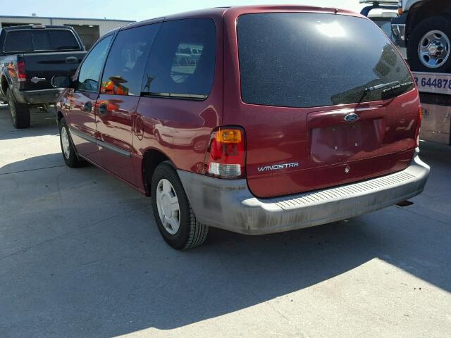 2FMDA50423BA45955 - 2003 FORD WINDSTAR W RED photo 10