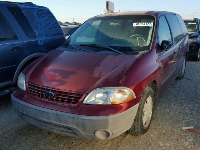 2FMDA50423BA45955 - 2003 FORD WINDSTAR W RED photo 2