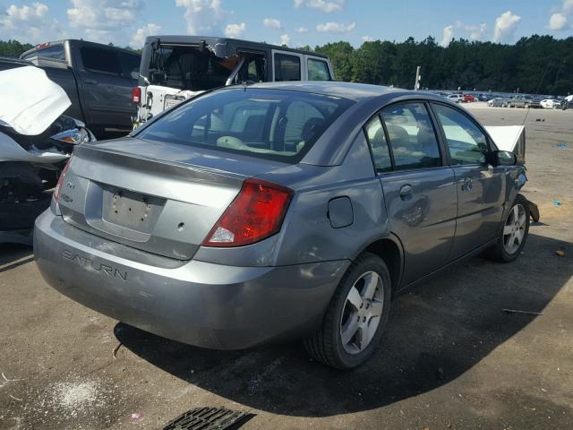 1G8AL55F16Z105554 - 2006 SATURN ION LEVEL GRAY photo 4