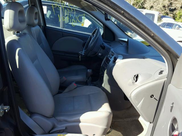 1G8AL55F16Z105554 - 2006 SATURN ION LEVEL GRAY photo 5