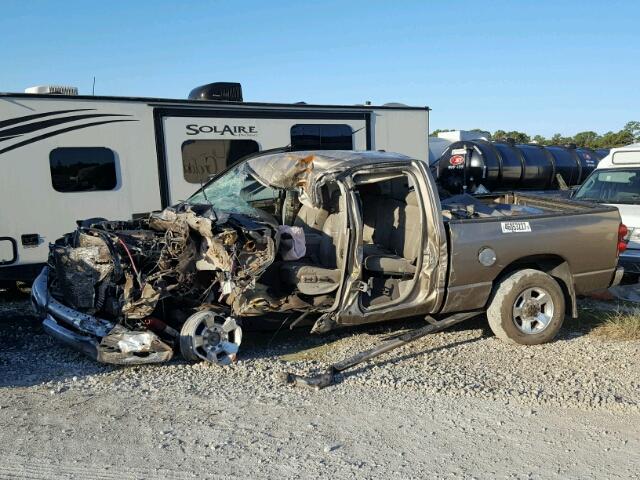 1D7KS28A07J582607 - 2007 DODGE RAM 2500 S BEIGE photo 9