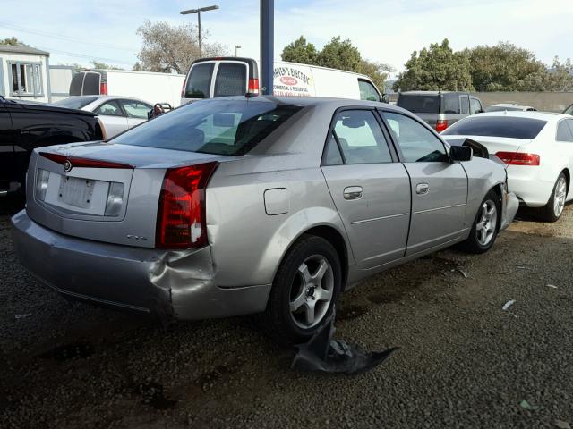 1G6DM57T960140045 - 2006 CADILLAC CTS SILVER photo 4