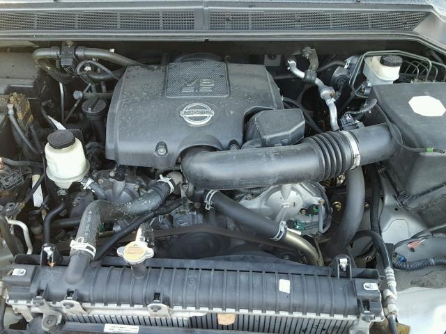 5N1BA08A47N712636 - 2007 NISSAN ARMADA SE SILVER photo 7