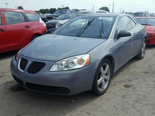 1G2ZH35N774263468 - 2007 PONTIAC G6 GT GRAY photo 2