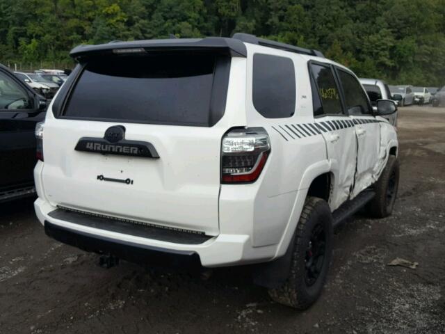 JTEBU5JR9G5292263 - 2016 TOYOTA 4RUNNER SR TWO TONE photo 4