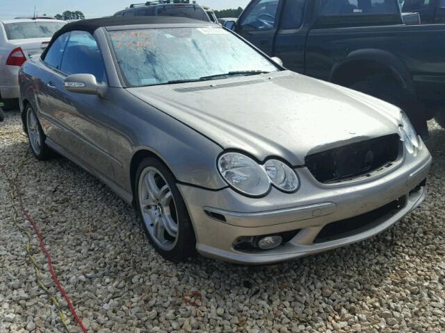 WDBTK76G95T042837 - 2005 MERCEDES-BENZ CLK TAN photo 1