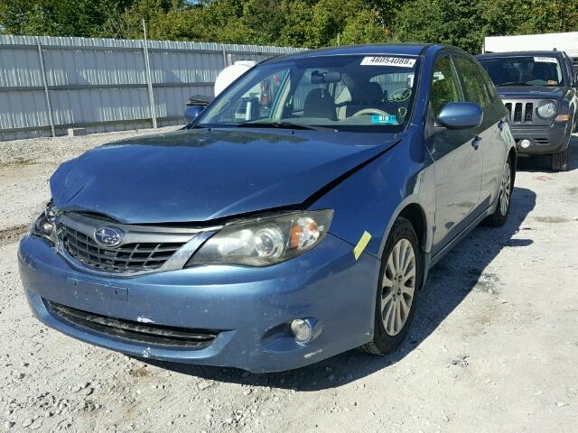 JF1GH61678H802495 - 2008 SUBARU IMPREZA 2. BLUE photo 2